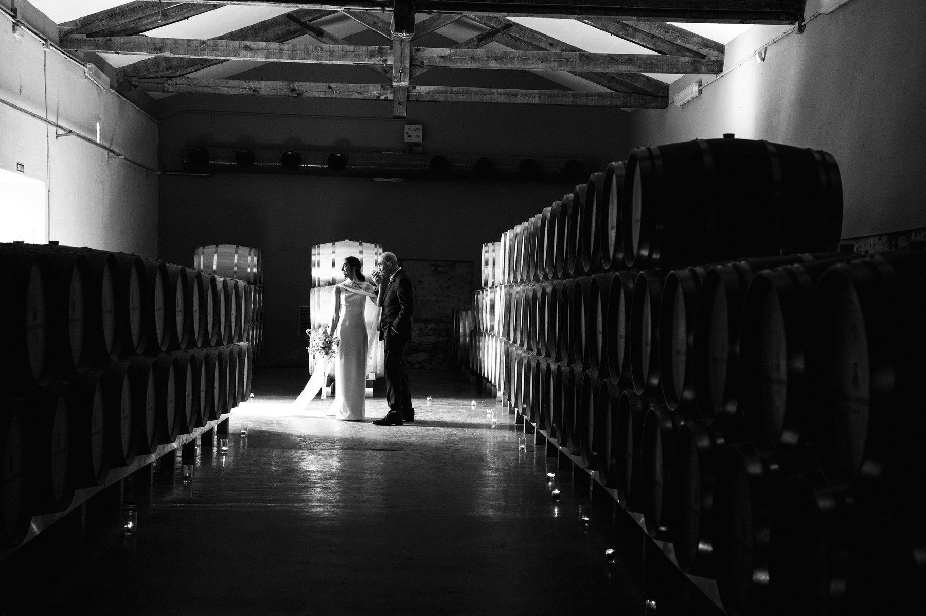 Vista general de la ceremonia — boda de Yolanda y Javier en Dehesa de Canónigos, Valladolid