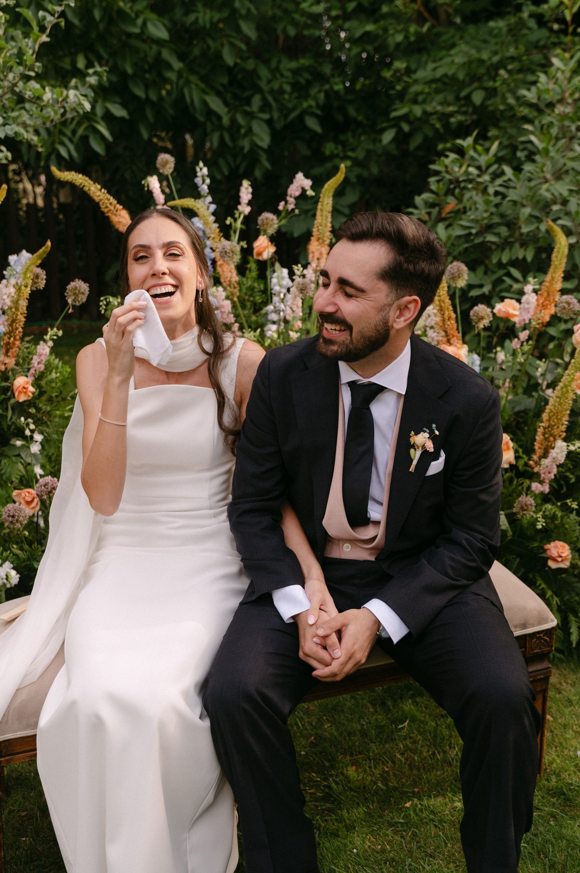 Retrato editorial de la pareja — boda de Yolanda y Javier en Dehesa de Canónigos, Valladolid