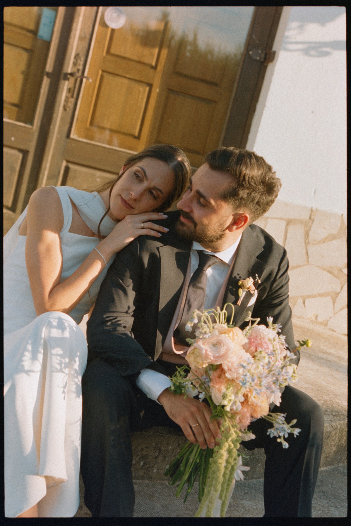 Yolanda y Javier · boda en la Dehesa de Canónigos, Valladolid — fotografía analógica